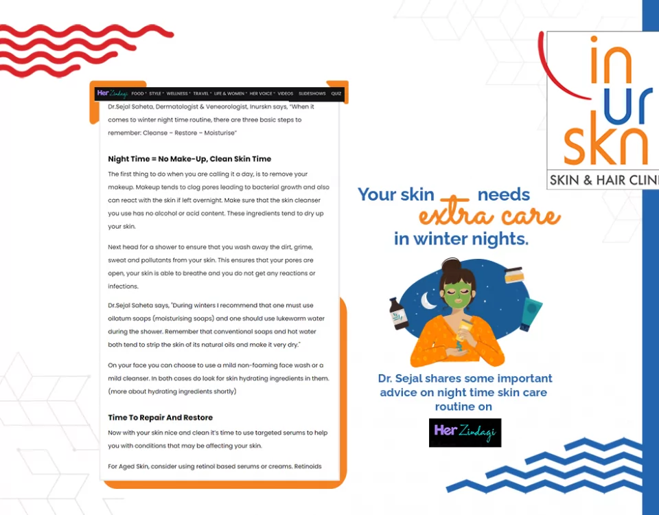 Winter Season: Night Time Skin Care Routine – Her Zindagi
